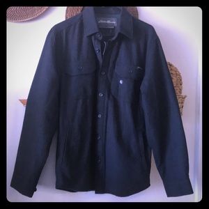 Brand new Eddie Bauer button down shirt/jacket